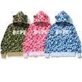 Bape Hoodie’s(green,pink and blue)